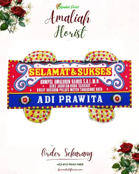 Papan Bunga Ucapan Selamat Nungkulan